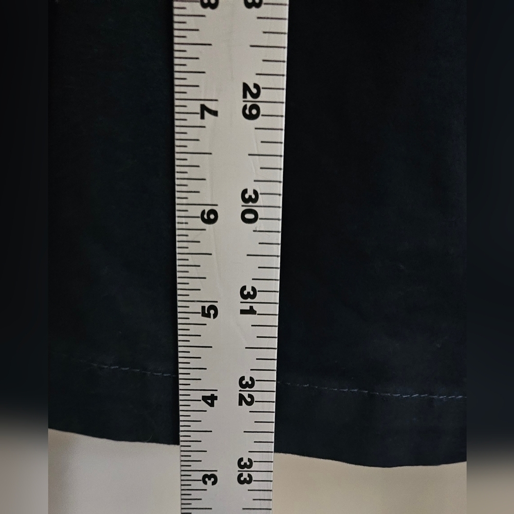 Riders By Lee Casuals Navy Canvas A-Line Skirt Size 16 - Picture 5 of 6